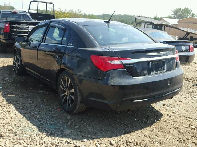 1C3CCBCG9DN508134 - 2013 CHRYSLER 200 LIMITE BLACK photo 3