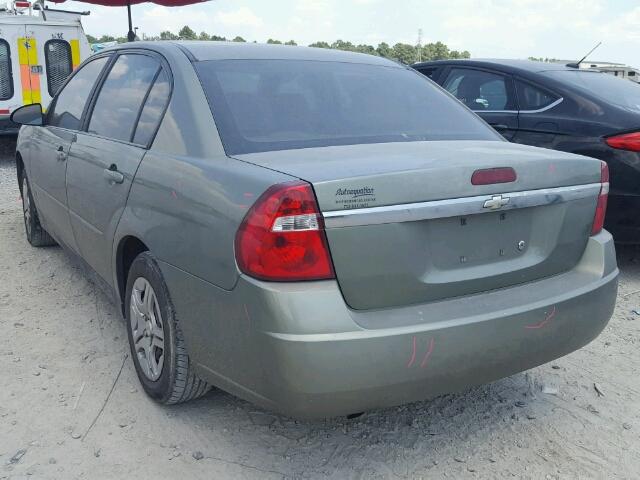 1G1ZS53F26F150074 - 2006 CHEVROLET MALIBU LS Yaşıl foto 3