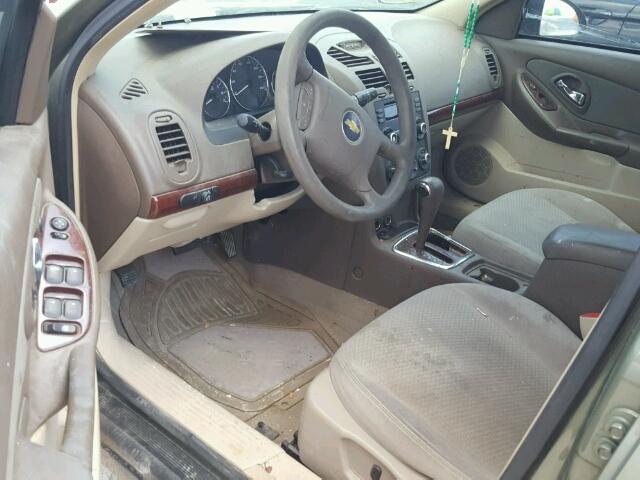 1G1ZS53F26F150074 - 2006 CHEVROLET MALIBU LS Yaşıl foto 9