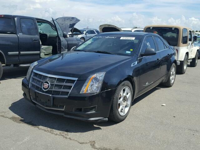 1G6DM577680115920 - 2008 CADILLAC CTS BLACK photo 2