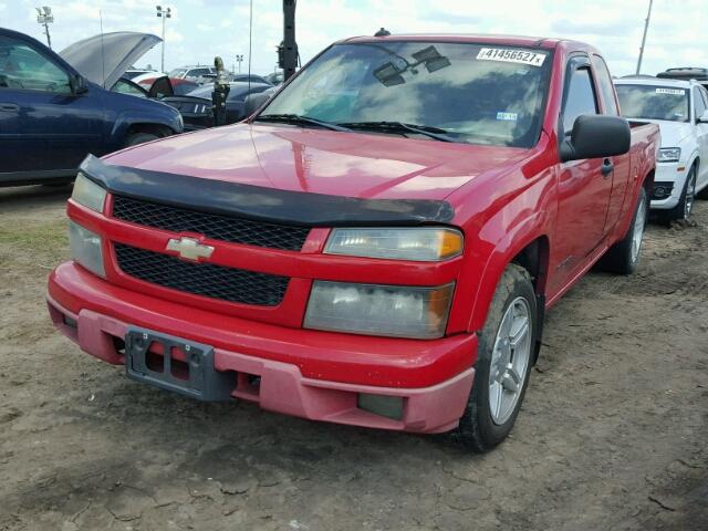 1GCCS196948111108 - 2004 CHEVROLET COLORADO RED photo 2