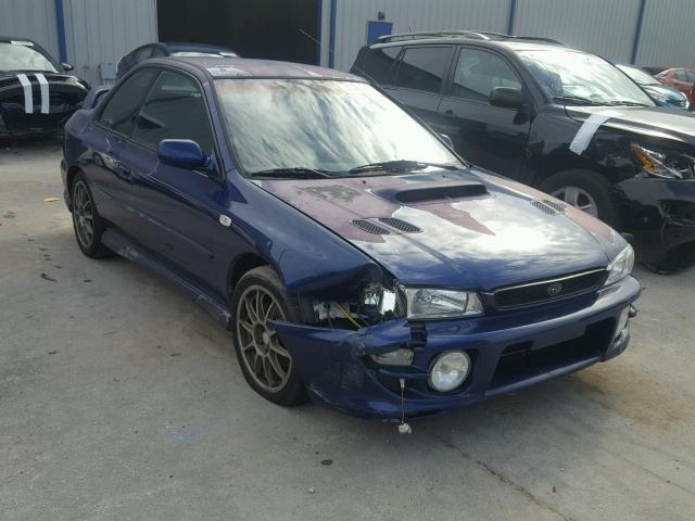 JF1GM67511G401711 - 2001 SUBARU IMPREZA RS BLUE photo 1