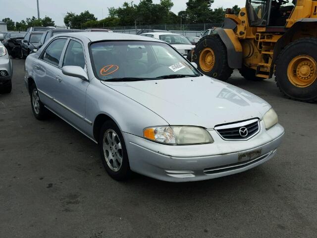 1YVGF22C125301831 - 2002 MAZDA 626 GRAY photo 1