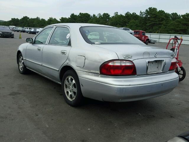 1YVGF22C125301831 - 2002 MAZDA 626 GRAY photo 3