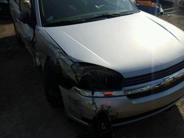 1G1ZT54855F322884 - 2005 CHEVROLET MALIBU LS GRAY photo 9