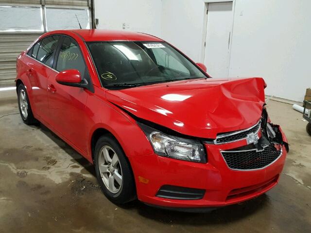 1G1PC5SB0E7298896 - 2014 CHEVROLET CRUZE LT RED photo 1