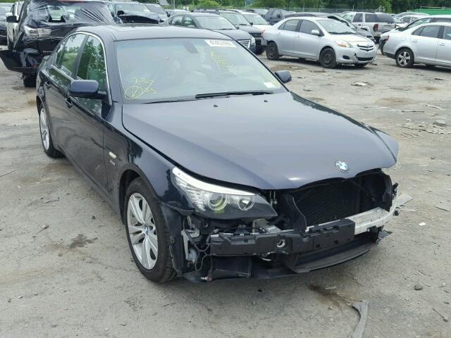 WBANV13599C154901 - 2009 BMW 528 XI BLUE photo 1