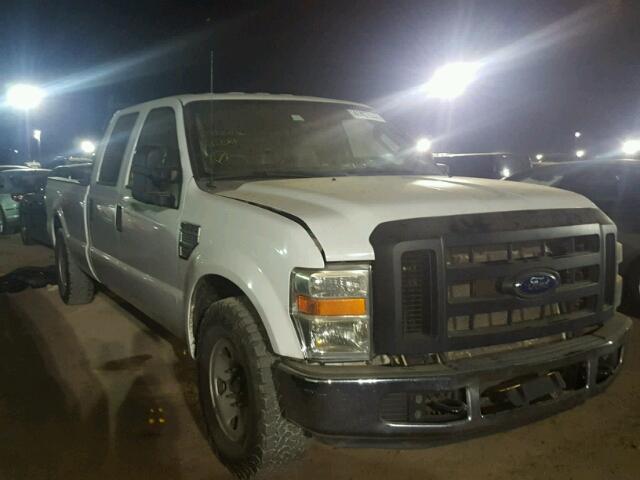 1FTSW20598EE60609 - 2008 FORD F250 SUPER WHITE photo 1