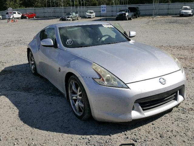 JN1AZ4EH7AM505465 - 2010 NISSAN 370Z SILVER photo 1