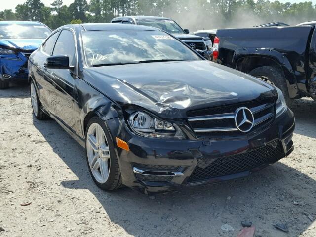 WDDGJ5HB9FG441775 - 2015 MERCEDES-BENZ C 350 BLACK photo 1