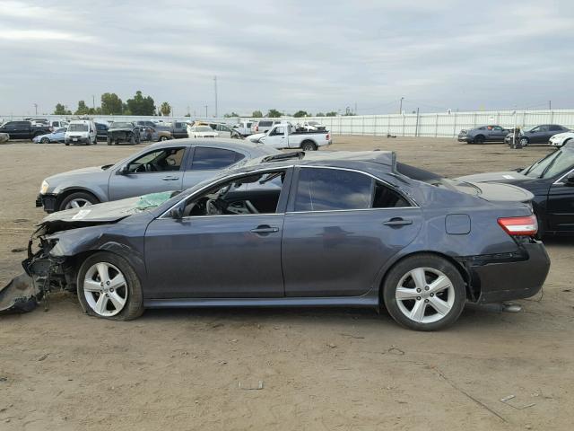 4T1BK3EK6BU131956 - 2011 TOYOTA CAMRY SE GRAY photo 9