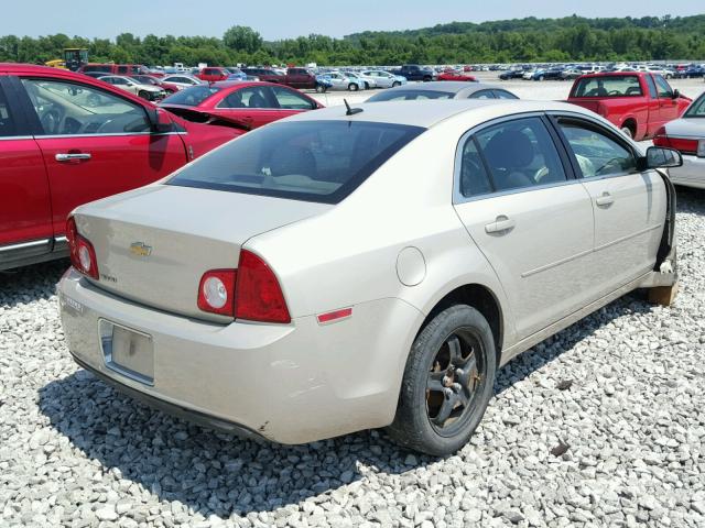 1G1ZB5EB4AF121503 - 2010 CHEVROLET MALIBU LS Qızıl foto 4