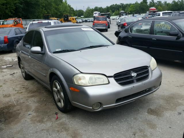 JN1CA31AX1T313319 - 2001 NISSAN MAXIMA GXE GRAY photo 1