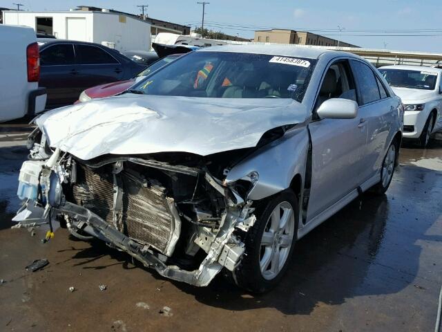 4T1BE46K89U344896 - 2009 TOYOTA CAMRY SILVER photo 2