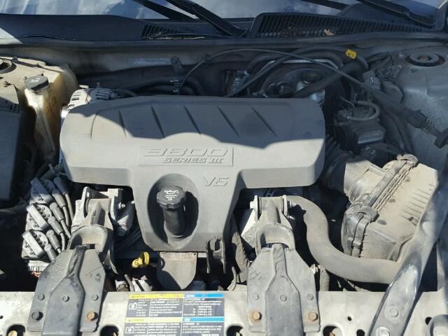 2G4WD582381238096 - 2008 BUICK LACROSSE C SILVER photo 7