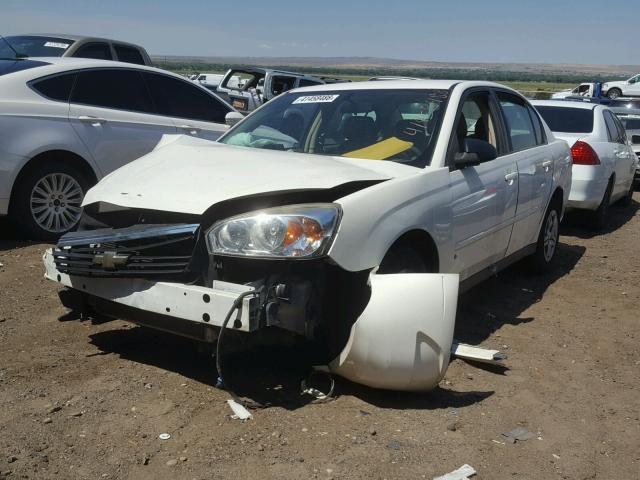 1G1ZS51F46F250597 - 2006 CHEVROLET MALIBU LS თეთრი ფოტო 2