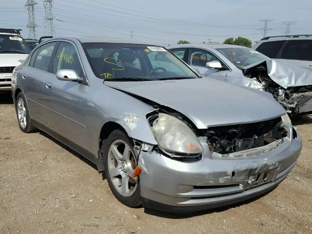 JNKCV51E64M105418 - 2004 INFINITI G35 SILVER photo 1