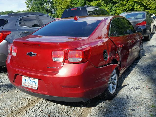 1G11C5SL1EF113212 - 2014 CHEVROLET MALIBU 1LT წითელი ფოტო 4