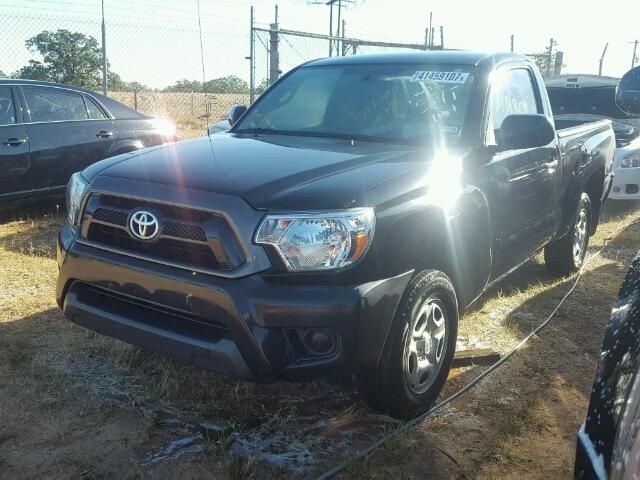 5TFNX4CN9DX021698 - 2013 TOYOTA TACOMA BLACK photo 2