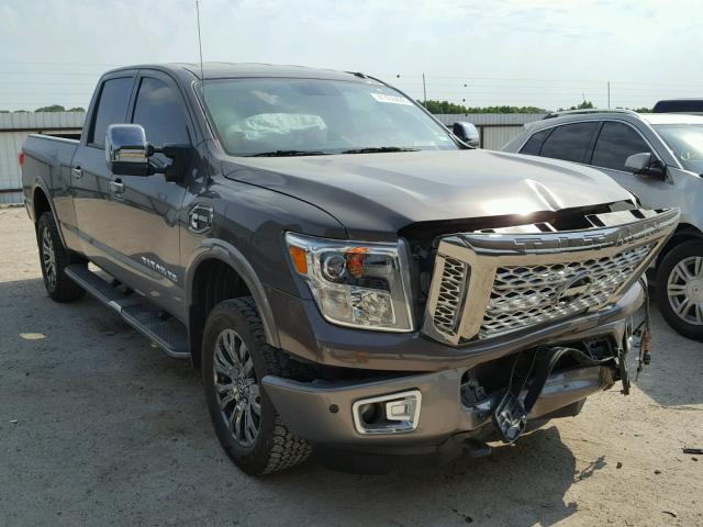 1N6BA1F48GN512184 - 2016 NISSAN TITAN XD S BROWN photo 1