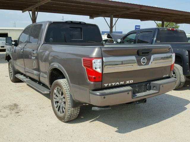 1N6BA1F48GN512184 - 2016 NISSAN TITAN XD S BROWN photo 3