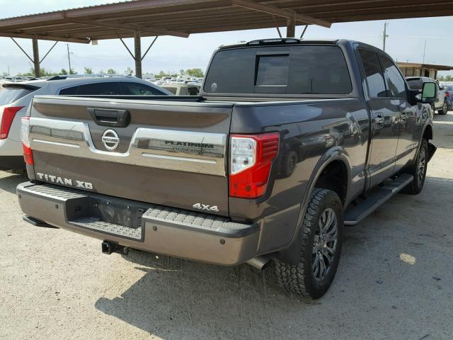 1N6BA1F48GN512184 - 2016 NISSAN TITAN XD S BROWN photo 4