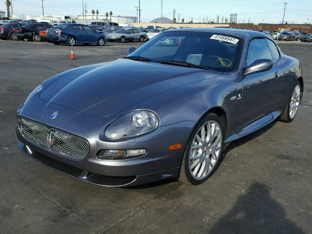 ZAMEC38A460020946 - 2006 MASERATI GRANSPORT GRAY photo 2
