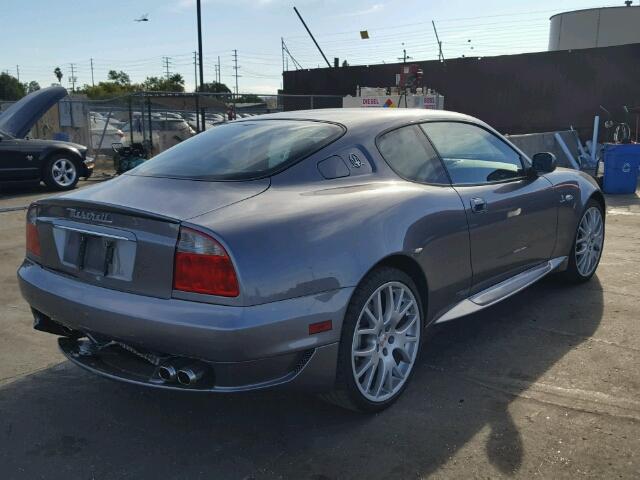 ZAMEC38A460020946 - 2006 MASERATI GRANSPORT GRAY photo 4
