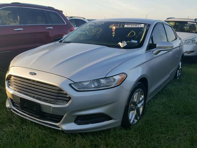 3FA6P0H78DR279376 - 2013 FORD FUSION SE SILVER photo 2