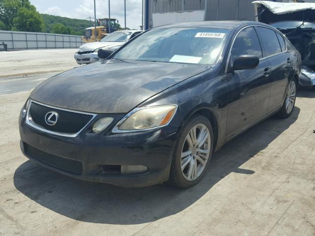 JTHBC96S875000692 - 2007 LEXUS GS 450H BLACK photo 2