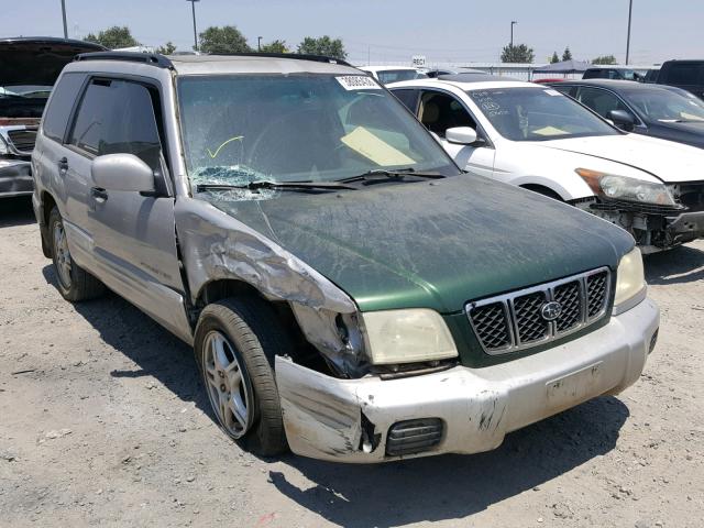 JF1SF65671G727366 - 2001 SUBARU FORESTER S SILVER photo 1