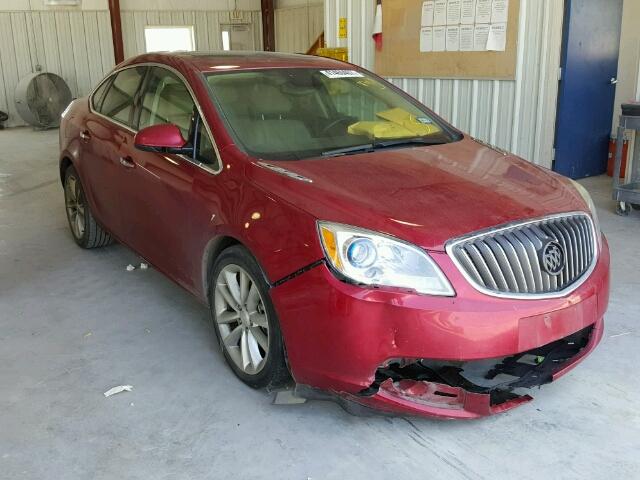 1G4PS5SK0D4176903 - 2013 BUICK VERANO MAROON photo 1