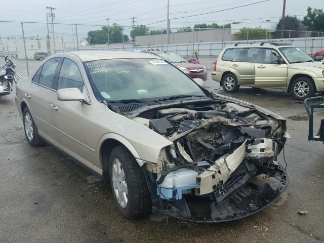 1LNHM86S44Y672144 - 2004 LINCOLN LS ოქროსფერი ფოტო 1