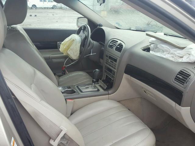 1LNHM86S44Y672144 - 2004 LINCOLN LS ოქროსფერი ფოტო 5