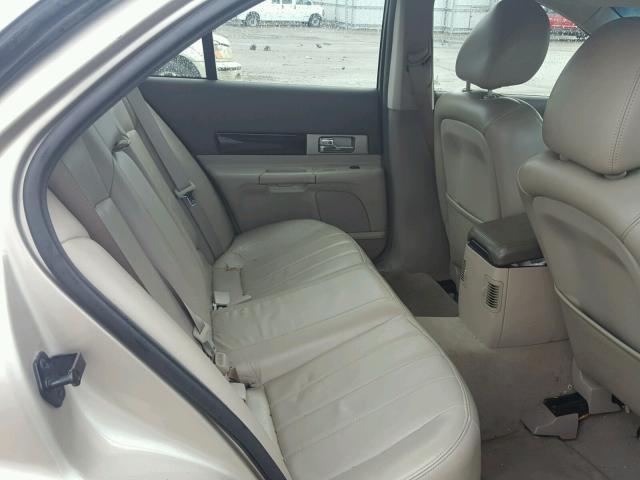 1LNHM86S44Y672144 - 2004 LINCOLN LS ოქროსფერი ფოტო 6