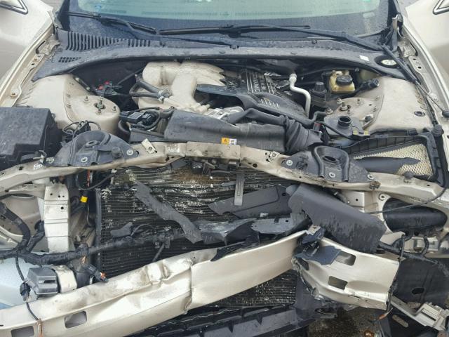 1LNHM86S44Y672144 - 2004 LINCOLN LS ოქროსფერი ფოტო 7