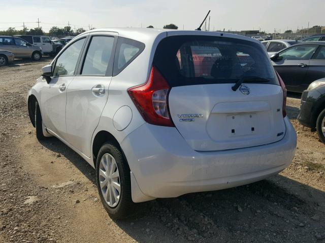 3N1CE2CP2FL375566 - 2015 NISSAN VERSA NOTE WHITE photo 3