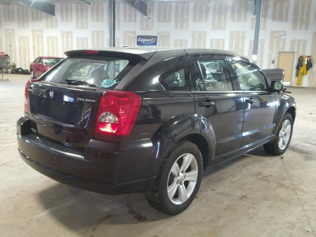 1B3CB3HA5AD638973 - 2010 DODGE CALIBER MA BLACK photo 4