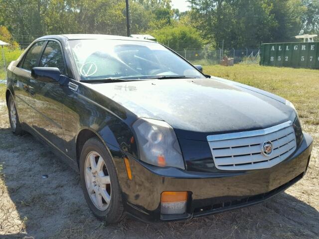 1G6DP577470157959 - 2007 CADILLAC CTS HI FEA BLACK photo 1