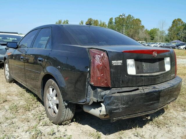 1G6DP577470157959 - 2007 CADILLAC CTS HI FEA BLACK photo 3