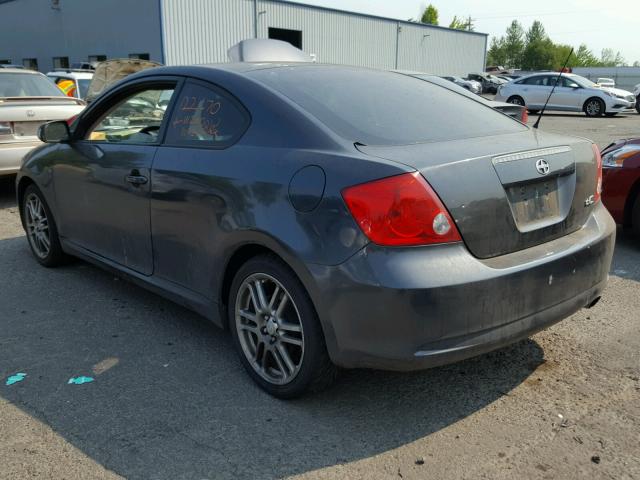 JTKDE177050002925 - 2005 TOYOTA SCION TC 黑色 照片 3
