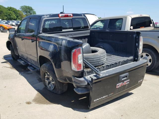 1GTG6CE35G1349905 - 2016 GMC CANYON SLE BLACK photo 3