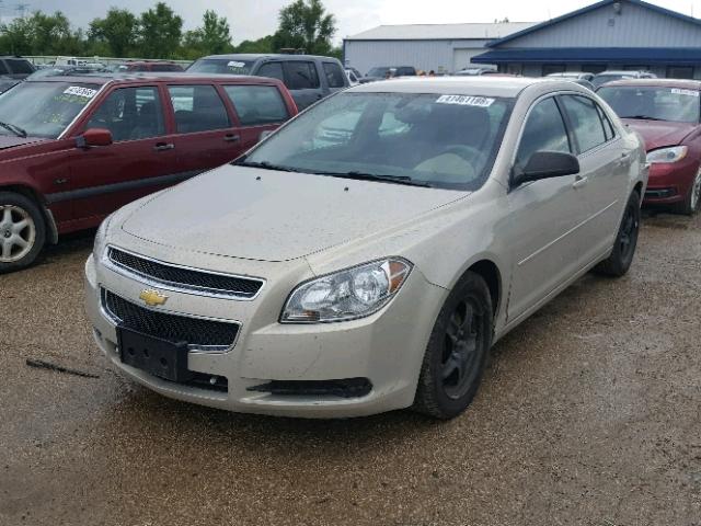 1G1ZB5E16BF168136 - 2011 CHEVROLET MALIBU LS 棕色 照片 2