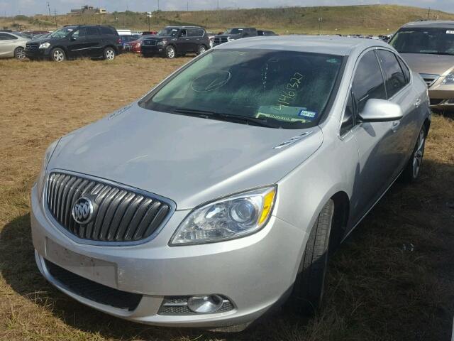 1G4PR5SK0F4105859 - 2015 BUICK VERANO SILVER photo 2