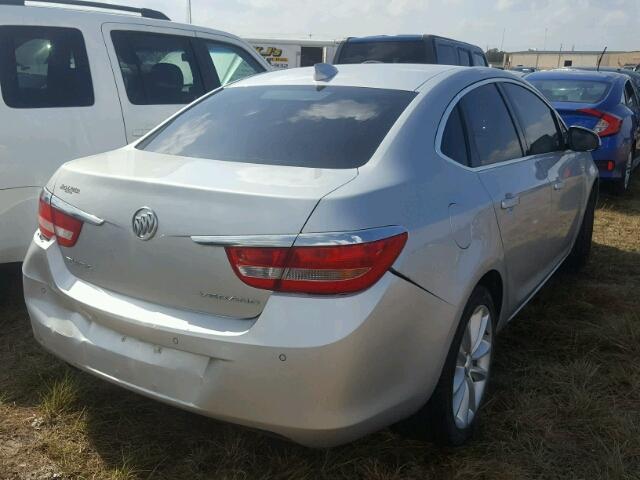 1G4PR5SK0F4105859 - 2015 BUICK VERANO SILVER photo 4