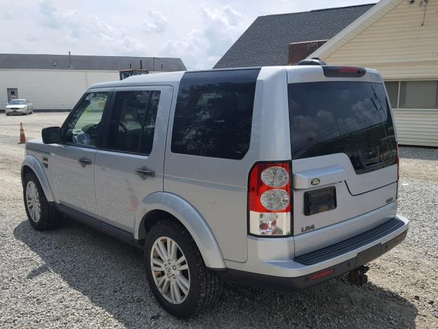 SALAK2D4XAA545716 - 2010 LAND ROVER LR4 HSE LU SILVER photo 3