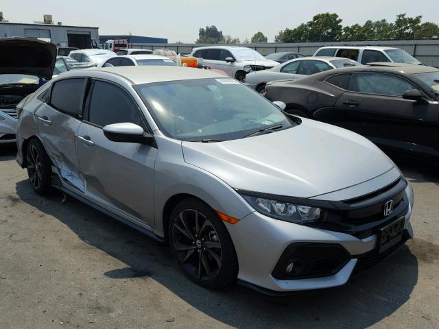 SHHFK7H4XHU423409 - 2017 HONDA CIVIC SPOR SILVER photo 1