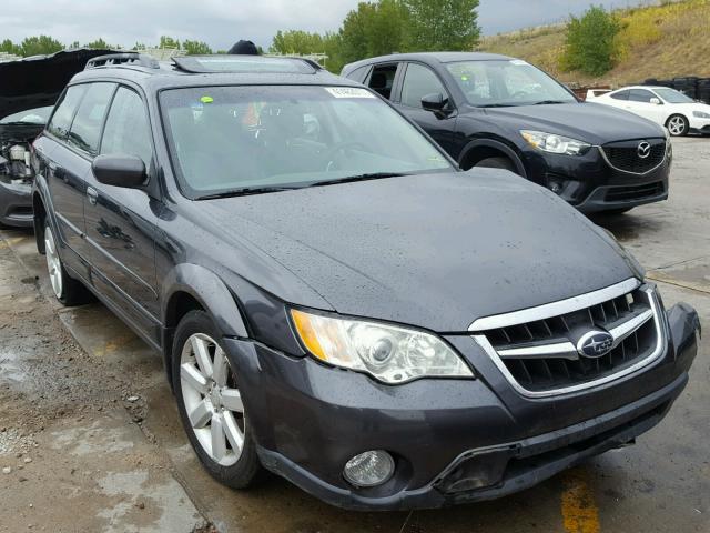 4S4BP62C887302830 - 2008 SUBARU OUTBACK 2. CHARCOAL photo 1