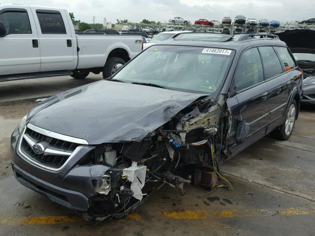 4S4BP62C887302830 - 2008 SUBARU OUTBACK 2. CHARCOAL photo 2