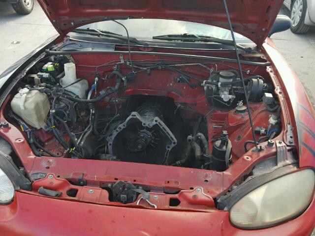 JM1NB3537X0120229 - 1999 MAZDA MX-5 MIATA RED photo 7